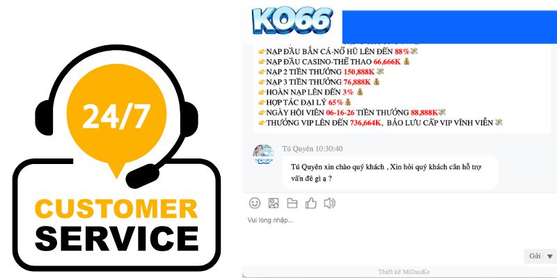 Liên hệ KO66 qua Live Chat